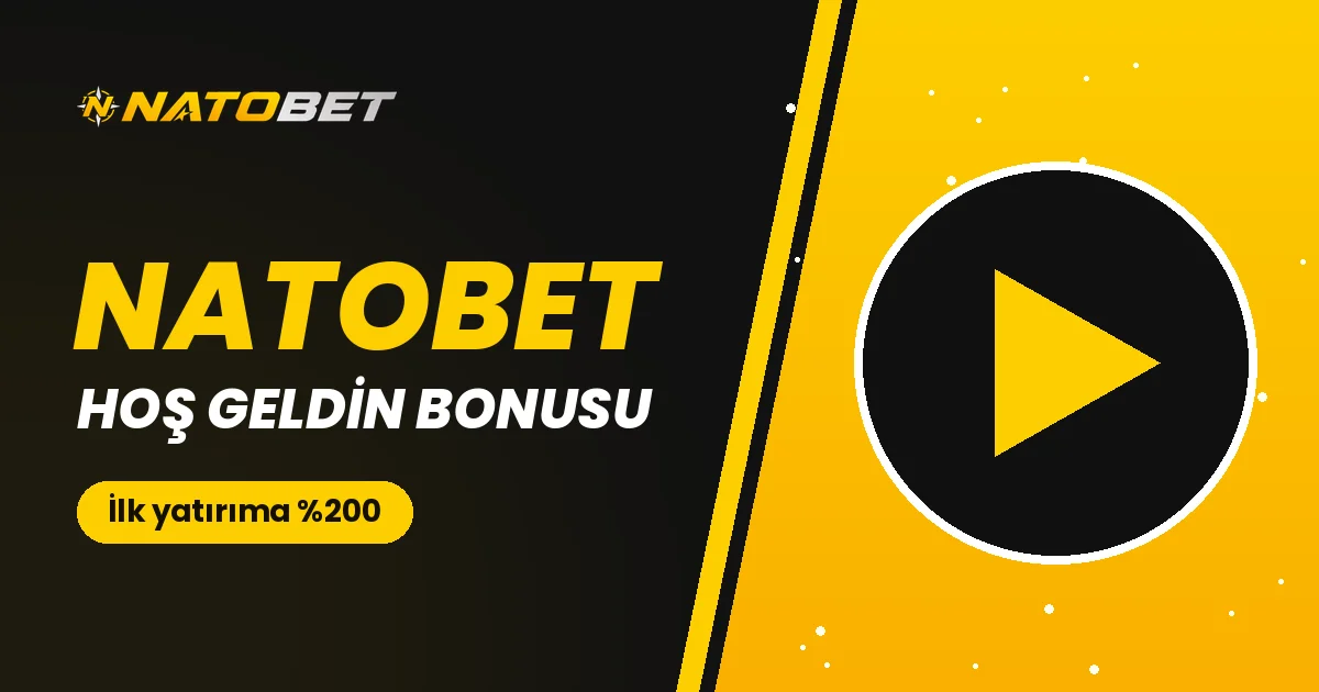 Natobet Hoş Geldin Bonusu